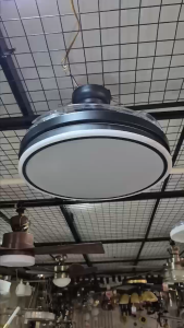 BIGLITE BL-IF01-WHT/BLK BIGLITE LED CEILING FAN 42" TRI-COLOR DC CEILING FAN