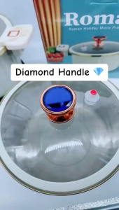 10L Non-Stick Big Capacity Micro Pressure Pot RomaStyle Multifunction Stew Pot Periuk Tekanan Mikro Soup Rice Cooker