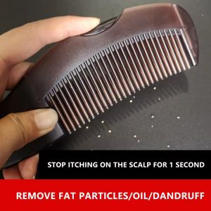 21cm Massage Brush Dandruff Removal Scalp Hair Comb Hair Dressing Comb Self-Cleaning Anti-Static Hair Salon Styling Tool