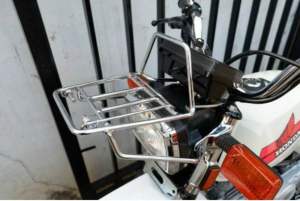 RAK JEPIT HONDA WIN DEPAN SILVER CHROME/ BEGEL RAK JEPRET/ BEHEL HONDA WIN
