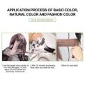 Premium Bremod 7.17 Cold Brown Cocoa Butter Hair Color With Oxidizer. 