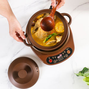 Split Automatic Electric Stew Casserole for Making Soup Bouilli Chinese Medicine Household Purple Sand Ceramic Mini Large Capacity Small Casserole