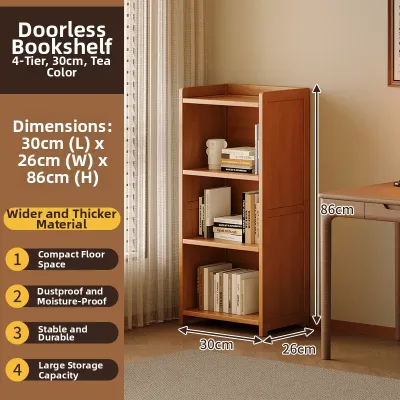 YONGJUE | Home Use Corner Bookshelf Slim Design