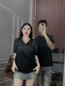 Áo thun nam có cổ tay ngắn cotton in LOGO viền vai vải dày đẹp co dãn 4 chiều form chuẩn mẫu mới cao cấp ken_store-1999