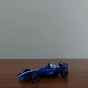 Diecast Miniatur Mainan Mobil Besi Formula Champion Turbo Pullback Besi