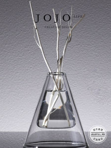 Jojos L PD Signage Simple No-Flame Aromatherapy Bottle Essential Oil Luxury Sensation Reed Diffuser Home Decor Accessories