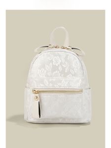 Chier New Chinese Style Lightweight Womens Backpack Fashionable College Student Oxford Cloth Small Size Leisure Backpack