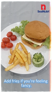 Alaskan Cod Fish Burger