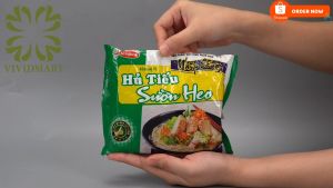 [SET 10 GÓI] - ACECOOK - Hủ tiếu Nhịp sống 5 vị: Nam vang Nam vang chay Nam vang khô Bò kho Sườn heo (66-71g/gói)