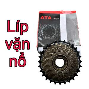 Líp vặn Nổ to ATA Kang Di 7 và 8 tầng 14-28T/13-28. Líp Freewheel kêu to dùng cho xe đạp thể thao Touring MTB Road.