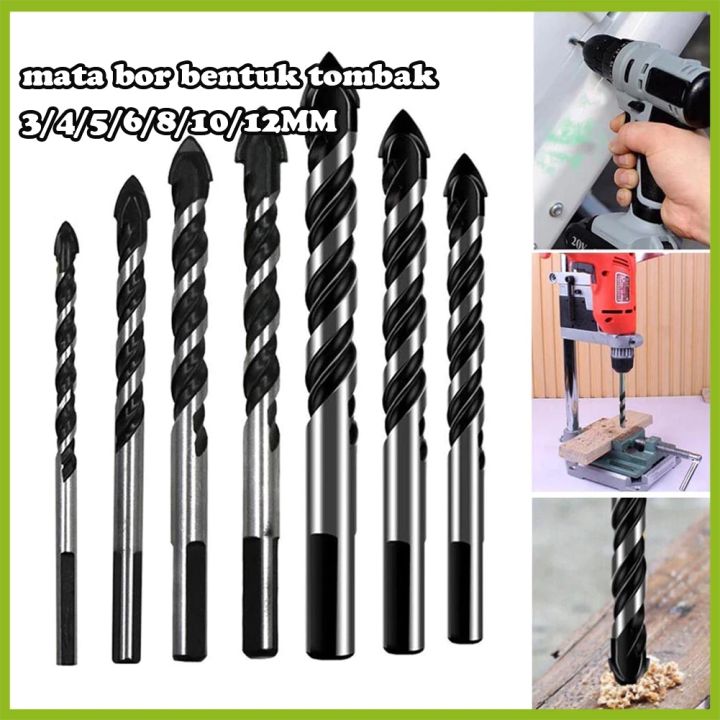 PRECISION ECCENTRIC DRILL Bit 6/8/10/12mm Hole Drill Bit Glass Drill Bit $12.46 - AU