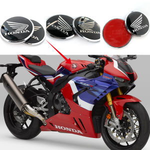 2 PCS 3D Acrylic Wing Motorcycle Tank Fairing Emblem Decal Stickers Badge Logo for HONDA Measure:62mm