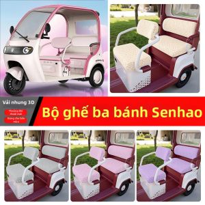 Bọc Ghế Trang Trí Cho Xe Đạp Ba Bánh Mùa Đông Mùa Hè