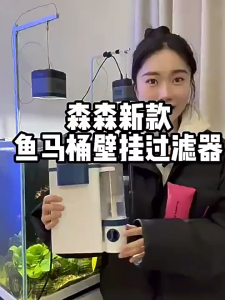 FISH TANK TOILET hang on canister with waste discharge chamber  220V Aquarium Filter Silent Oxygen Pump