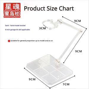 ขาตั้งโมเดลแกะสลักขาตั้งสุราหุ่นยนต์20ซม. สำหรับ Gundam Gunpla HG 1/144-Sd/hg/ RG เส้นผ่าศูนย์กลาง3ซม. เครื่องมือชุดประกอบโมเดลฉากต่อสู้แบบมีรูพรุน