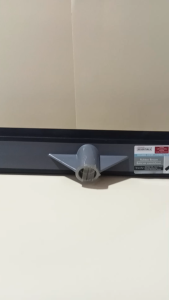 Essentials Rubber Broom Head 10.6 x1.96 in. ( Broom Stick not included )