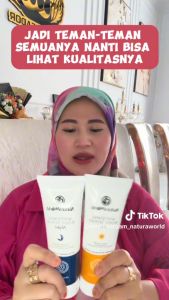 TERLARIS serum pencerah dan pemutih badan Whitening body serum day dan night natura world Serum Kulit White Glow Body Serum Terbaik Aman tanpa Efek Samping bpom asli