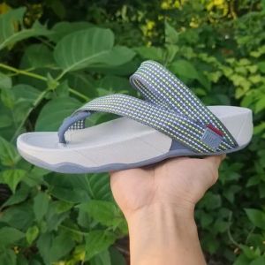 สีมา รองเท้าแตะ Fitflop Sling Wave Toe สำหรับผู้หญิง ผู้ชาย และสุขภาพ บางส่วนใหญ่เป็นเบาพื้นนุ่มใส่สบาย