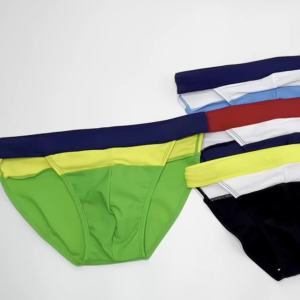 Quần Bơi Nam Gợi Cảm Kiểu Bikini Ôm Sát Chất Liệu Co Giãn Đồ Bơi Mùa Hè Quần Thể Thao Bãi Biển Đồ Bơi Nâng Mông Chất Liệu Polyester Và Elastane