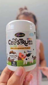 Auswelllife AWL Colostrum Plus Lysine นมโคลอสตรุ้ม นมเม็ดผสมไลซีน 1 กระปุก 30 แคปซูล