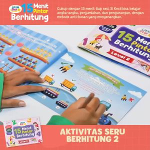 OKALINA - ISI 2 Buku Little Star Pintar Berhitung Buku Belajar Anak Ziyadbooks