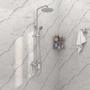 1pcs L size thick quality tiles design wall sticker self-adhesive wall sticker for wall waterproof wallpaper design wall decor stickers marble design aesthetic wall stickers for bathroom kitchen bedroom living roomBONBONS
