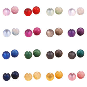 Chinese Style Resin Pearl Buttons for Qipao Tang Suit Hanfu Traditional Clothing Small Embroidery DIY Sewing Accessories
