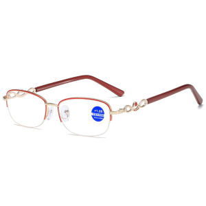 Morning Yuen Phong Cách Hàn Quốc Kính Cao Cấp Thời Trang Cho Nữ Siêu Nhẹ Chống Ánh Sáng Xanh Giảm Mệt Mỏi Cao Cấp Thời Trang Lão Thị Kính Mắt