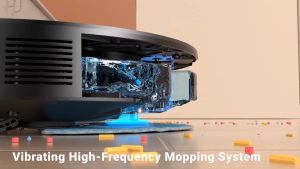[New] Proscenic V10 Robot Vacuum Cleaner 3000pa Strong Suction Vibrating Sweeping & Mopping System LDS Navigation