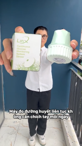 Combo 4 Linx CGM Linx MicroTech Medical Thiết Bị Cảm Ứng Theo Dõi Đường Huyết Liên Tục Không Xâm Lấn ( 2 Tháng Sử Dụng )
