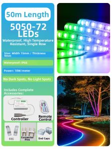 jiuxin lighting | RGB Color Changing Ultra Bright Smart Control Waterproof LED Strip