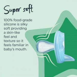 Tommee Tippee Ultra Light Baby Silicone Soother / Pacifier ( 2 Pcs )