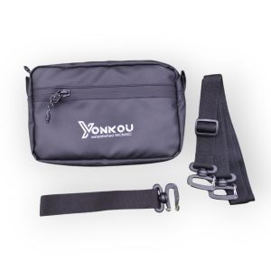 tas slingbag waterproof 2in1 pria Cowok terbaru Hitam selempang pria waterproof handbag waterproof