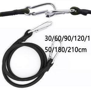 30cm-210cm Portable Elastic Rope Motorcycle Strap Elastic Rope Bicycle Luggage Strap Elastic Cart Cargo Strap