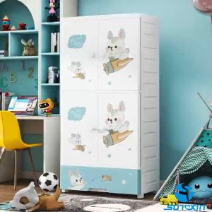 SUNXIN-Lemari Plastik Pakaian 70CM S90 / Plastic Storage Cabinet Lemari /Laci Plastik