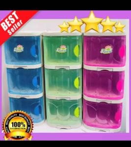 UNIDAS Mini plastic 3-layer cupboard/sideboard/kitchen cabinet/storage (COD)