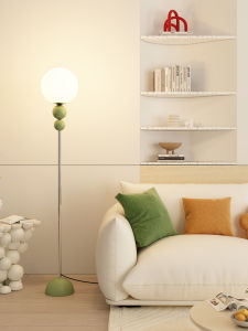 HENGPai | Creamy Nordic Style Bud Mushroom Floor Lamp