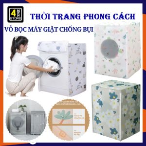 ỏ Bọc Máy Giặt Cửa Ngang Cửa Đứng Chống Bụi Chống Thấm Nước Size Lớn Cao Cấp - Áo Trùm Máy Giặt Tấm Phủ Máy Giặt Cao Cấp Che Phủ Kín Thân Máy