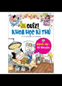 Sách - Quiz! Khoa Học Kì Thú - Bệnh Tật Vi Khuẩn (Tái Bản 2024)