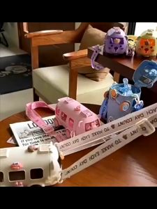 พร้อมส่ง ขวดใส่น้ำ ขวดน้ำเด็ก ขวดน้ำ รูปรถบัสน่ารัก พร้อมหลอดดูด แบบพก พา ขวดน้ำเด็กไปโรงเรียน สไตล์น่ารัก COD