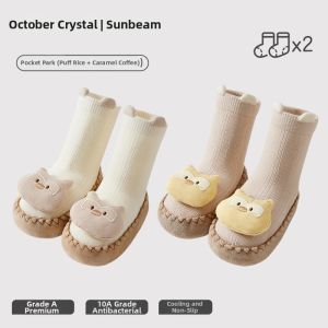 SHI YUE JIE JING | Non-slip Learning to Walk Baby Socks