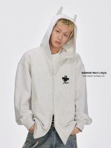 NANSSE | American Style Double Zip Hoodie