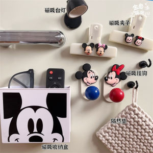 Magneit Gắn Vào Tủ Lạnh Mickey Mouse 2025 Khay Đựng Đồ Bằng Kim Loại Hình Cửa Sổ Gắn Vào Tường Trang Trí Nhà Cửa Mỹ Cổ Điển
