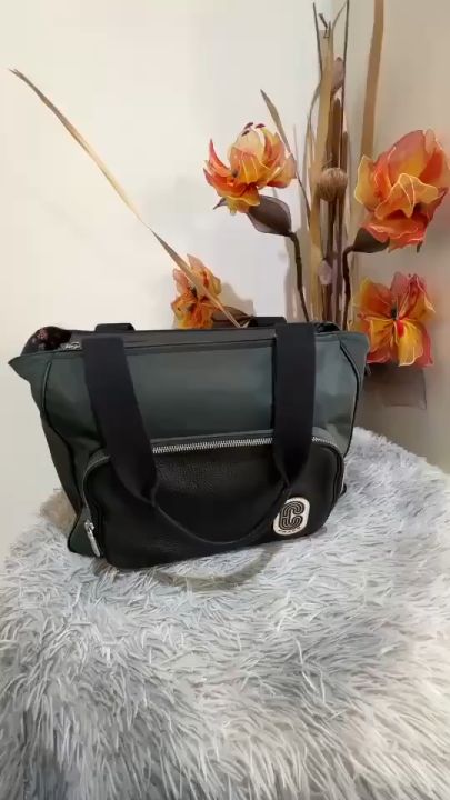 กระเป๋าสะพาย COACH 91061 COURT TOTE (SVBK)By:Madamclassic