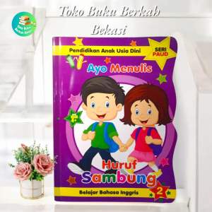 buku ayo menulis huruf sambung jilid 2