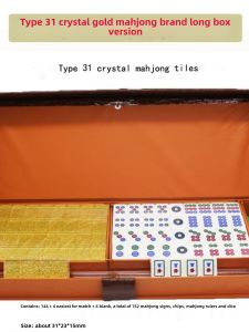 Crystal Silver Sparrow Hong Kong Taiwan Vietnam Singapore Medium Mahjong Multi-Color Hand Mahjong Easiest for Match with Brand Ruler
