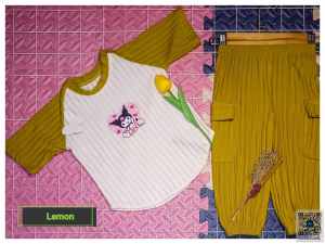 Setelan Kuromi Anak Perempuan Viral Baju Anak Perempuan Setelan Joger Anak Terbaru 1-6 Tahun
