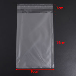 100pcs/lot Transparent Self Adhesive Seal Bags OPP Plastic Cellophane Bags Gifts Bag & Pouch Jewelry Packaging Cookie Candy Bags