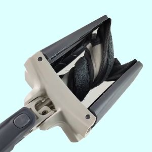 X bentuk Mop Lantai 360 putaran X Shape Mop Lantai 360 Rotation Flat Mop Hands Free Lazy Mop Self-Twisting Mop Microfiber Fabric Mop Pad Microfiber Squeeze Mop