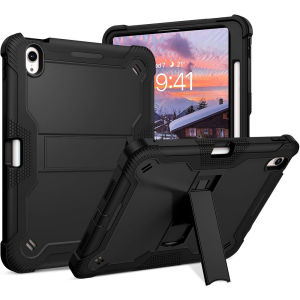 เคสสำหรับ iPad Air 11นิ้ว2025 2024พร้อมขาตั้งที่ใส่ดินสอเคสป้องกันแท็บเล็ตกันกระแทกแข็งแกร่งแบบ3 In 1สำหรับ iPad 11th Gen A16 2025/10th GeniPad Pro 11 2024 2022 Air 5 4 iPad Air 13 2025 2024iPad Pro 13iPad Pro 12.9iPad Mini 7 Mini 6
